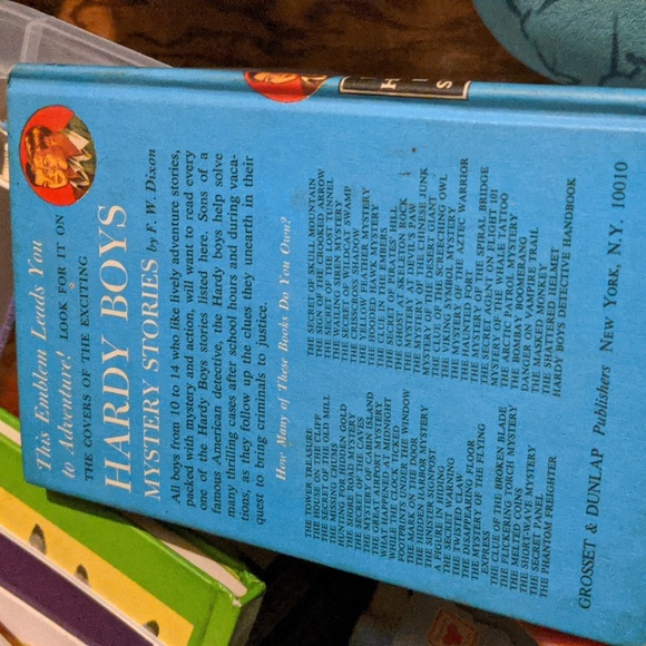 The Hardy Boys book 1970s vintage books - Picture 3 of 4
